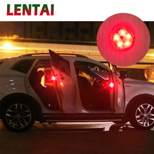 Lentai-lâmpada de aviso para porta de carro, 5 lâmpadas led, luz estroboscópica para subaru mitsubishi asx lancer outlander hyundai creta solaris i30 accent 2024 - compre barato