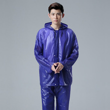 Adult Raincoat Rain Suit Motorcycle Rainwear Men Women Bicycle Rains Set Waterproof Rainwears Tops Pants 2024 - buy cheap