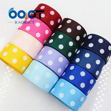 OOOT BAORICT 176225,Polka Dots grosgrain Ribbon,25MM ,10 yards The tape for Sewing , DIY Headdress Accessories Handmade material 2024 - buy cheap