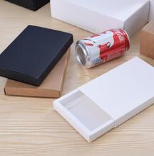20pcs/lot Big Kraft/White/Black paper Boxes with Cover Xmas/Birthday Gift Candy/Chocolate/Jewellery Packaging Boxes Drawer case 2024 - buy cheap