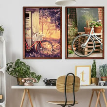 Decoração nórdica de floresta, lançamento, arte de parede, pôster e pintura em tela impressa, imagem decorativa para sala de estar, decoração de casa 2024 - compre barato