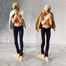Anime uma peça sanji fumar ver figura de ação pvc collectible modelo boneca brinquedo 17cm 2024 - compre barato