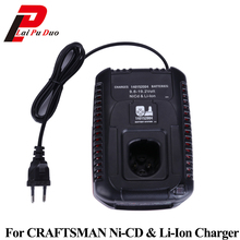 140152004 Battery Charger For CRAFTSMAN 100V/240V 9.6V-19.2V Ni-CD Li-ion Rechargeable Battery 2024 - buy cheap
