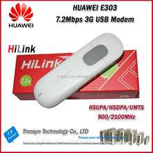 Оригинальный разблокированный USB-модем HSDPA HUAWEI E303 3G HSDPA 7,2 Мбит/с и USB-модем HiLink с поддержкой 2100 МГц 2024 - купить недорого