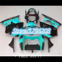 Injeção Carenagens para Kawasaki ZX6R 2000 2001 2002 kawasaki zx6r 00-02 carenagem kit azul preto Ning 2024 - compre barato