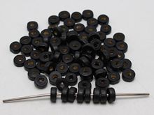 500 Black 8X3mm Column Heishi Wood Beads~Wooden beads 2024 - buy cheap