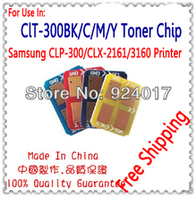 For Samsung CLP-300 CLP-300N CLX-2161 CLX-3160 CLX-3160FN CLX-3160N CLP 300 CLX 2161 3160 Color Printer Toner Cartridge Chip 2024 - buy cheap