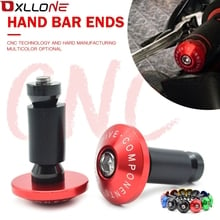 Nice Handle Grips End Motocross Hand Bar End Universal Motorcycle For YAMAHA TMAX 500 TMAX530 FZ1 FAZER06-13 FZ6 BMW R1200RT 2024 - buy cheap