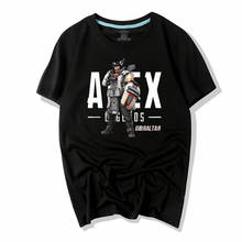 Game Apex Legends Cosplay adult costume Sports shirt top t shirt Bloodhound Gibraltar Lifeline Pathfinder shirt short sleeves 2024 - buy cheap