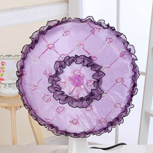Round Stand Electric Fan Dust Cover Purple Dustproof Anti Dust Protection Non Woven Fabric Child Baby Safety Home Textile 2024 - buy cheap