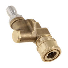 Pressure Washer Spray Nozzle Tips Quick Connecting Pivoting Coupler 2.5 GMP 4500PSI 1/4'' Plug 90 Degree 2024 - buy cheap