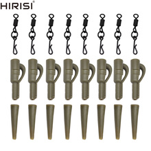 45pcs Quick Change Swivels Carp Safety Lead Weights Clips Fishing Tackle Rigs 2024 - buy cheap