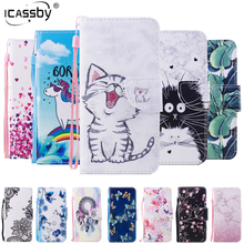 For Samsung Galaxy A7 2018 A750F Case PU Leather Wallet Cover Phone Case For Samsung Galaxy A7 2018 A 7 2018 A750 A70 Coque Case 2024 - buy cheap