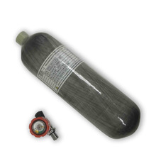 Cilindro de fibra de carbono ac121711 2.17l ce m18 * 1.5, cilindro com válvula pcp para mergulho, tanque de mergulho, equipamentos de paintball, arma subaquática acecare 2024 - compre barato