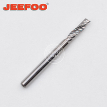 3.175*12 One Flute Sprial Milling Cutter Bit /Computer Carving Knife / Engraving Tools CNC End Mill AAA Series 2024 - buy cheap