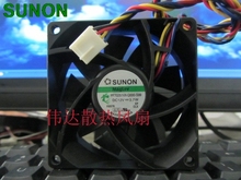 Sunon-PF70251VX-Q000-S99 Original, 12V, 3,7 W, 7025, 70mm, 7cm, 4 fundas para cables de ventilador 2024 - compra barato