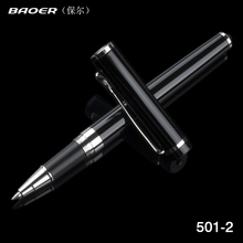 Baoer High Quality Luxury 0.5mm Rollerball Pen School & Office Supplies Metal Ballpoint Pen For Student Stationery Gift 2024 - buy cheap
