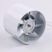 100 мм/4 дюйма 20 Вт усилитель вентилятора Встроенный воздуховод воздуходувка для HVAC выхлопной Впускной стены вытяжной вентилятор с охлаждением гидропоники 2024 - купить недорого