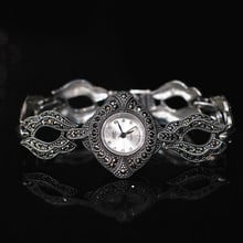 S925 pure silver jewelry wholesale new technology ms Thai silver watch 2024 - buy cheap