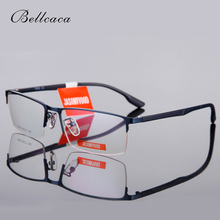 Bellcaca Spectacle Frame Men Eyeglasses Computer Myopia Optical Prescription Glasses Frame For Male Clear Lens Eyewear D035 2024 - buy cheap