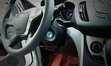 Крышка переключателя зажигания, украшение с кольцом для ключей, наклейки для Ford Kuga ession focus 2 focus 3 Mondeo, автомобильные аксессуары 2024 - купить недорого