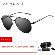 VEITHDIA Fashion Brand Unisex Designer Aluminum Men Sun Glasses polarized Mirror Male Eyewear Sunglasses For Wommen Men6696 2024 - buy cheap