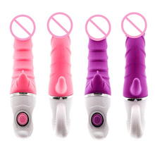 Hot Sale Vibrators Wand Clit Massager Tongue Vibrator Clitoris Sex Product Women Adult Stimulator Dildo Vibrators Toys 2024 - buy cheap