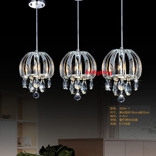 Crystal Pendant Light Chrome Suspension Luminaire Nordic Hang Lamps Modern Pendant Lamp Dining Room Hanging Lights Crystal 2024 - купить недорого