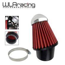 WLR RACING - Neck 62mm Professional Motorcycles Mushroom Head Air Intake Filter Cleaner RED WLR-AIT23 2024 - buy cheap