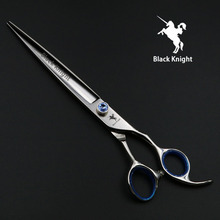 Scissors 8" Black Knight Professional Hairdressing Barber Salon Hair Cutting Scissors Pet Shears 2024 - buy cheap