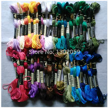 Factory Wholesale Price 10 Full Sets Total 4470 Skeins Embroidery Thread Cross Stitch Thread Floss  8.7 Yard 6 Strands 2024 - buy cheap