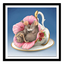 5D DIY Diamond Embroidery Animals Diamond  Cartoon Series Diamond Painting Cross Stitch Bedroom Decor 2024 - buy cheap