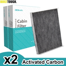 2x Car Pollen Cabin Air Conditioning Filter Activated Carbon AE5Z-19N619-A For Ford Fusion Sedan Lincoln MKZ 2010 2011 2012 2013 2024 - buy cheap