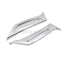 Pair Chrome Fairing Intake Vent Scoops Front For Honda Goldwing GL1800 2012-2017 2024 - buy cheap