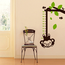 New arrival Child Height 3d wall stickers For kids room Cartoon monkey Acrylic DIY wall stickers Children's room decor 2024 - buy cheap