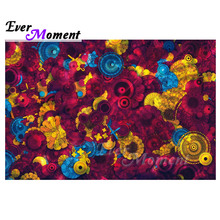 Ever moment pintura de diamante decoração para casa flor 5d diy completo quadrado broca mosaico de diamante bordado decoração asf1476 2024 - compre barato