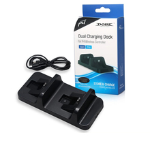 Estación de carga para Sony PlayStation PS4/Pro/Slim, Doble controlador, Micro USB 2024 - compra barato