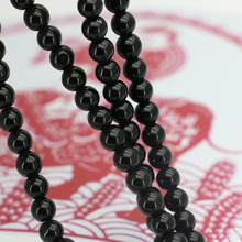 Black Onyx Stone 6mm Round Loose Beads DIY Accessories Wholesale Fashion Women Girl Gifts Jewelry Making Design 15'' 2pcs/lot 2024 - buy cheap