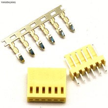 50Sets KF2510 6Pin Connector Kit Straight Pitch 2.54mm Pin Header+Terminal+Housing 2024 - buy cheap