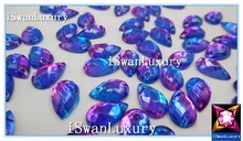 Supplier China A+++ 8x13mm Round Crystals Blue Purple MultiColor Loose Beads Strass Stones Sew-on For Sewing Rhinestones Strass 2024 - buy cheap
