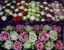 10pcs/lot wedding flower set wedding lead flower decoration for wedding 2024 - buy cheap