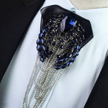 Gravata borla com laço para casamento masculina, gravata vintage de borboletas, pijaritas, gravatas de diamantes, acessórios para homens, 2019 2024 - compre barato