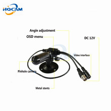 HQCAM 700TVL OSD меню пуля Sony Effio-E CCD цветная CCTV камера безопасности 960H 4140 + 810 \ 811 HD CCTV Мини Пуля пришла 2024 - купить недорого