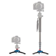 Hydraulic Universal Three Feet Support Stand Base Monopod Mini Tripod Stand for Monopod Ballhead with 3/8" screw Bigger than M-1 2024 - buy cheap