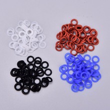 100Pcs/lot Rubber O-Ring Switch Replace Part Dampeners White For Cherry MX Keyboard Dampers Keycap O Ring 2024 - buy cheap