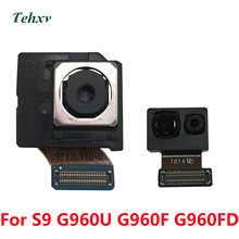 Оригинальный модуль задней камеры Фронтальная камера Замена для Samsung Galaxy S9 G960F G960FD G960U G960 2024 - купить недорого