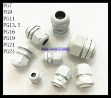 50pcs/Lot PG11 White Waterproof Connector Gland Dia. 5-10mm Cable Brand New 2024 - buy cheap