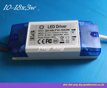 10 peças-driver de led 10-18x3w 650ma, fonte de led de alta potência para holofote 2024 - compre barato