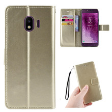For Samsung Galaxy J4 Case Luxury PU Leather Wallet Lanyard Stand Protective Case For Samsung J4 2018 J400 SM-J400F Phone Bags 2024 - buy cheap