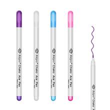 4 cores ponto de tinta solúvel em água marcador de tecido caneta apagável diy retalhos costura caneta acessórios para vestuário 2024 - compre barato